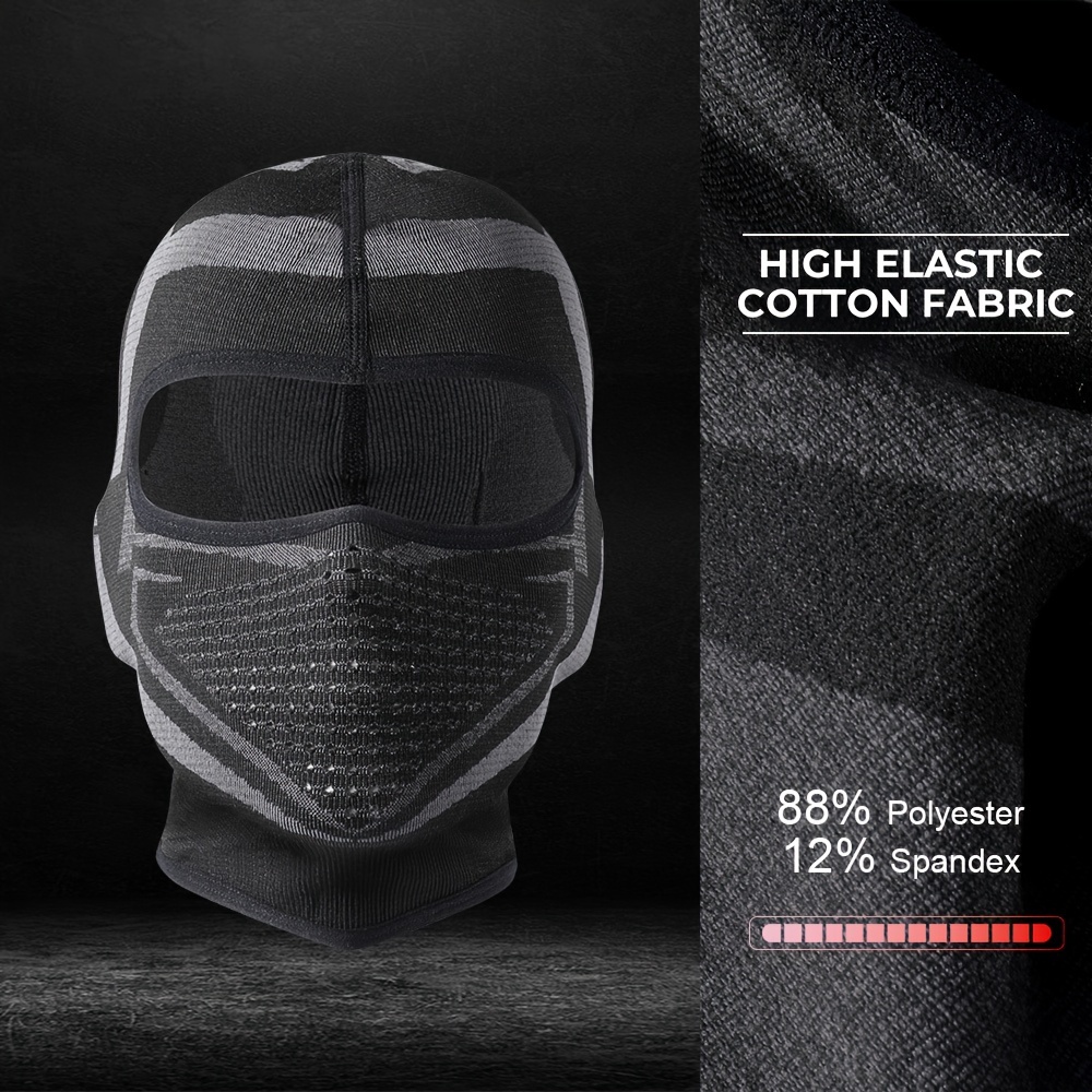 Arcweg Balaclava Invernale Uomo Passamontagna Donna da Sci Traspirante  Cappuccio Antivento antistatica antistatica Moto Elasticità Sport all'Aria  Aperta Antivento per Moto Bici da Corsa : : Moda