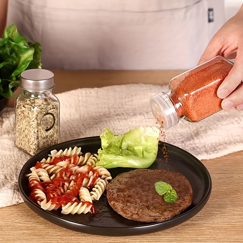 Automatic Opening Seasoning Jar, Salt And Pepper Shakers Kitchen