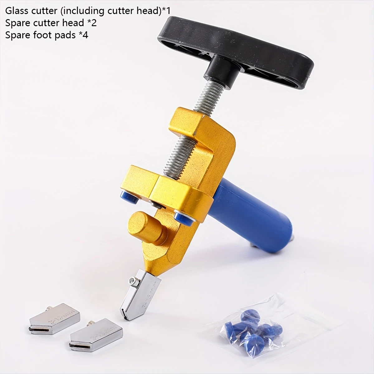 2in 1 glass ceramic tile cutter opener breaker pliers tile wheel diamond roller cutting manual diamond with knife hand tools the set cutting machine 1 replacement blade 2 replacement gasket 4 details 11