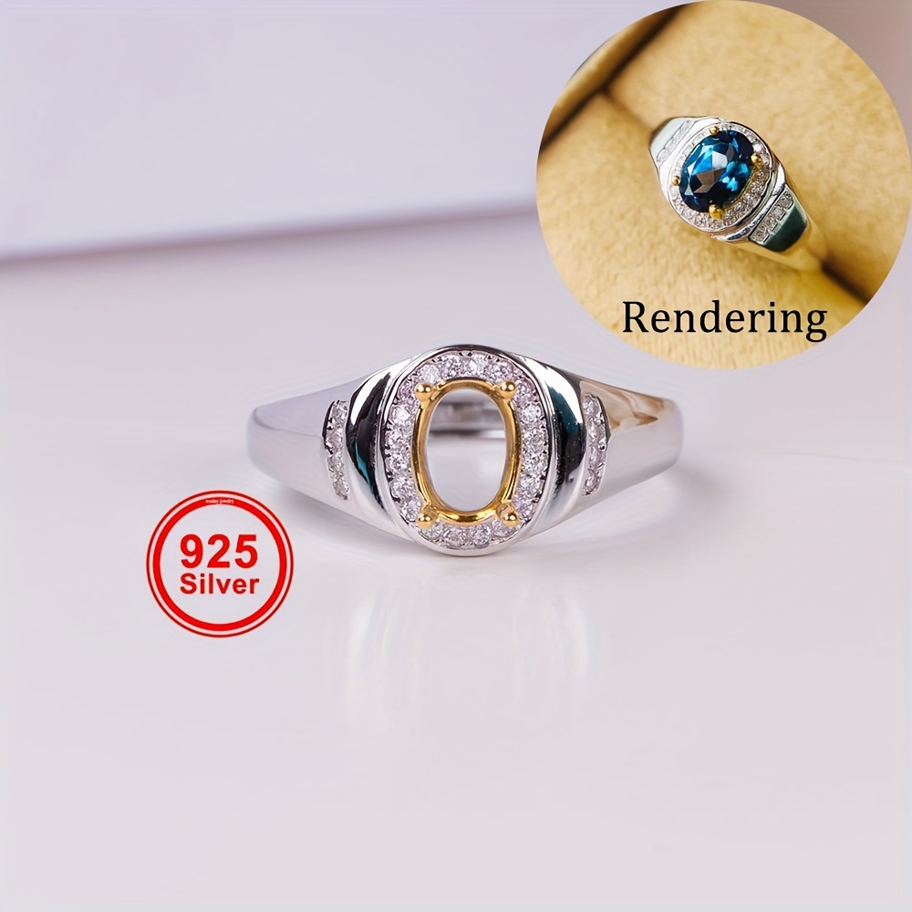 Adjustable Silver Ring Blanks with 16mm Flat Adjustable Ring Base 12 Blank  Rings