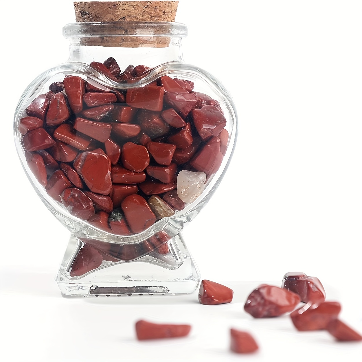 5oz. Glass Heart-shaped Jars. You May Purchase Empty, or With