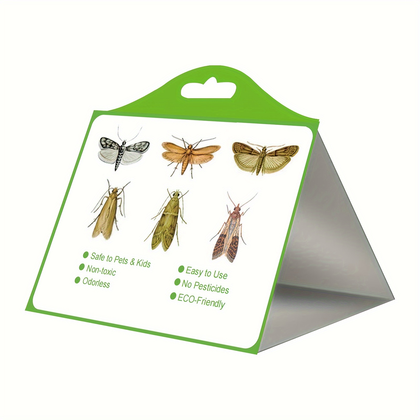 6pcs Pantry Moth Traps Eco-Friendly Moth Traps Non-Toxic Sticky