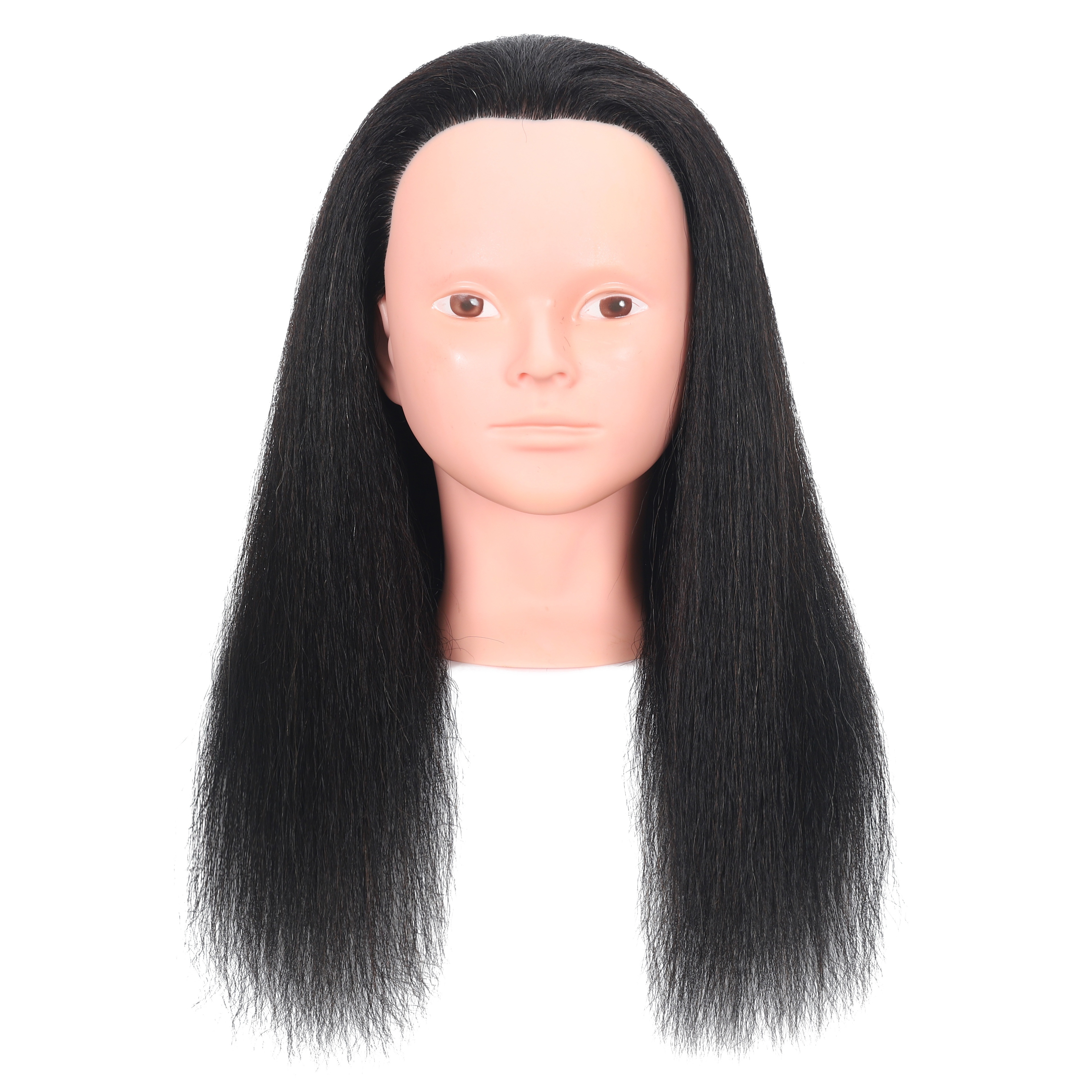 Mannequin Head With Human Hair 100% Real Hair Manikin - Temu