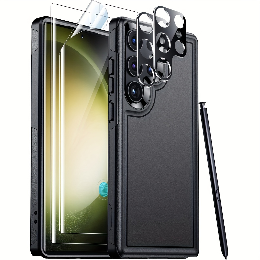 Samsung Galaxy A34 5G - Funda protectora de pantalla  incorporada, resistente a prueba de agua, a prueba de polvo, a prueba de  golpes, a prueba de caídas, para Samsung Galaxy A34