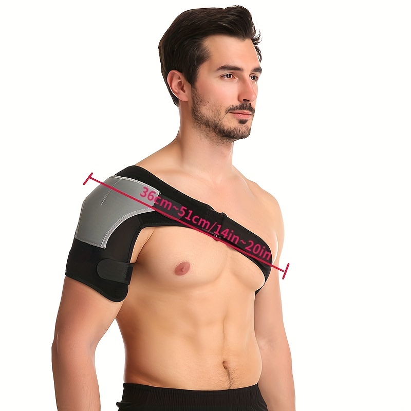 Men's Adjustable Shoulder Protector for Weightlifting