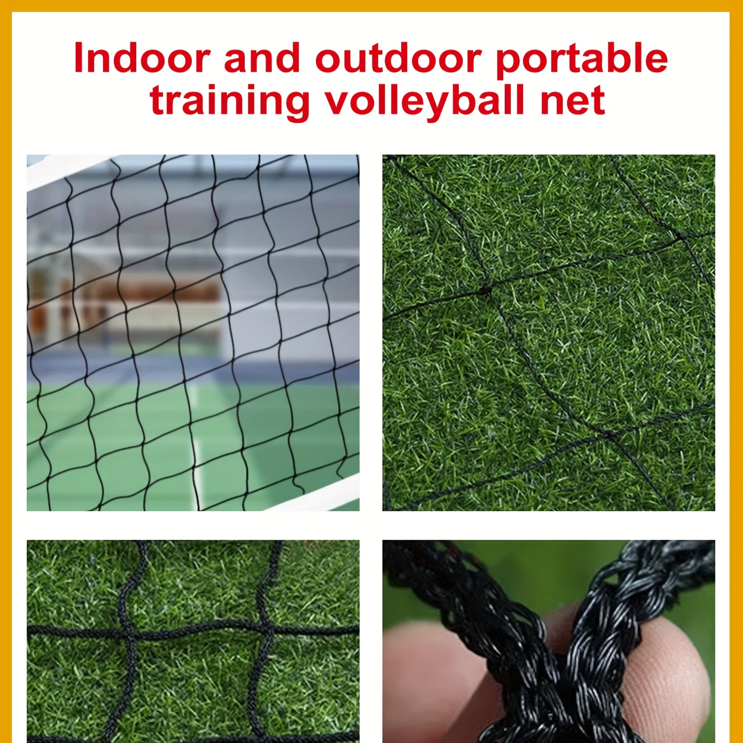 Rete da Pallavolo Standard Portatile Indoor & Outdoor - SPORTSORION
