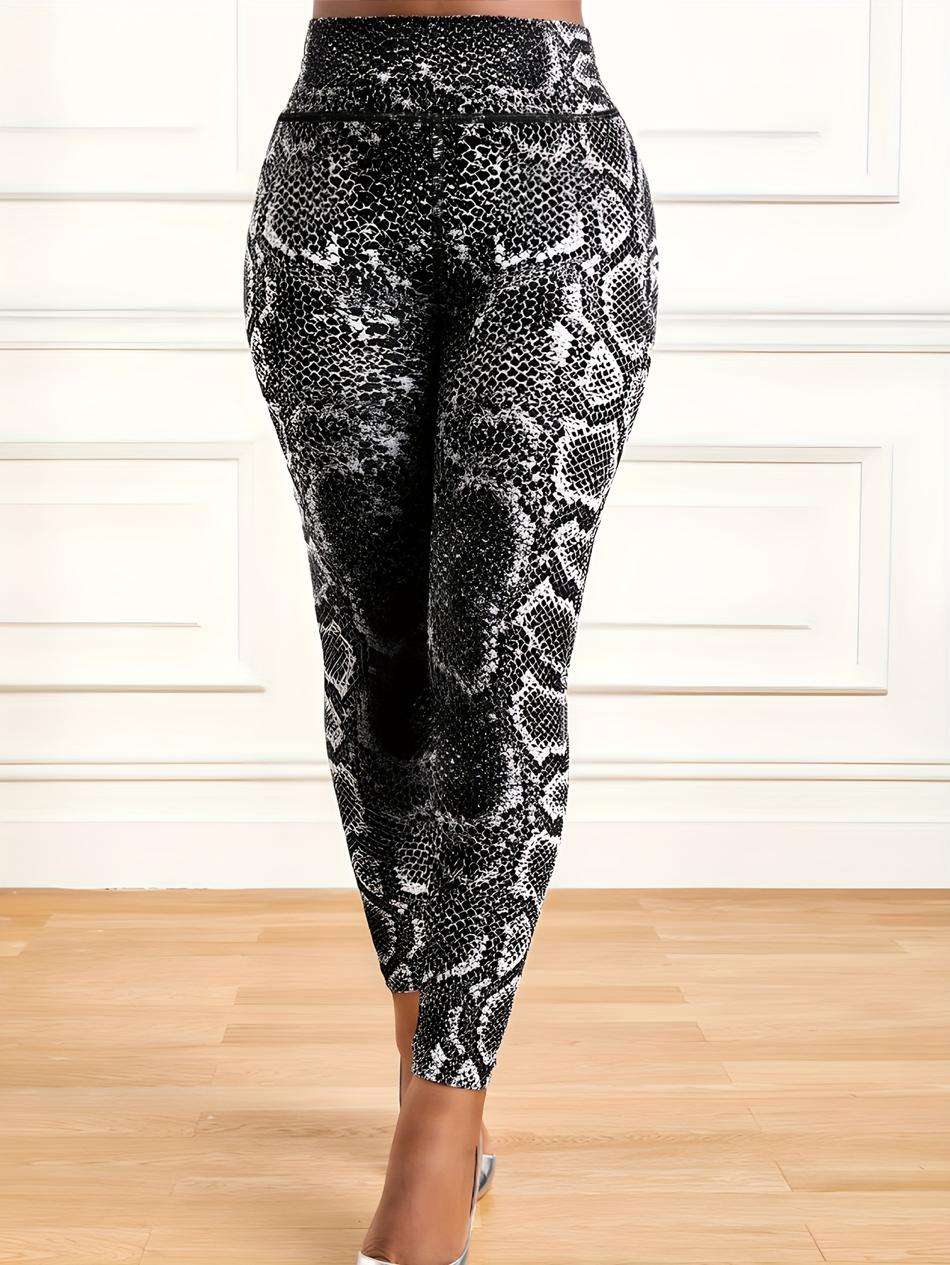 Women Red Snake Printed Leggins New Gothic Workout Leggings Sexy