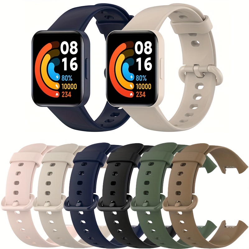 Correa de repuesto para Redmi Watch 2 Lite/Watch 2/Watch 1 con funda  protectora, correa resistente para Xiaomi MI Watch Lite/MI Watch Lite 2  Bandas