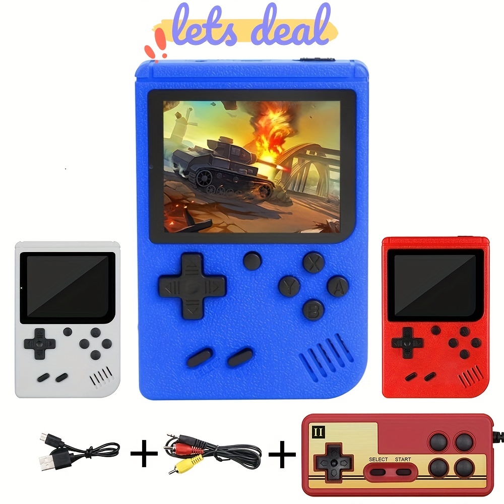 800 In 1 Games Handheld Portable Retro Video Console Game Players Boy 8 Bit  3.0 Inch Color Lcd Screen Gameboy , retro game player online 