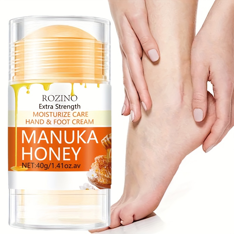

Manuka Honey Hand&foot Care Cream For Dry Cracked Skin, Deeply Moisturizing Dry Cracked Skin, Daily Skin Care For Hands, Elbows And Feet