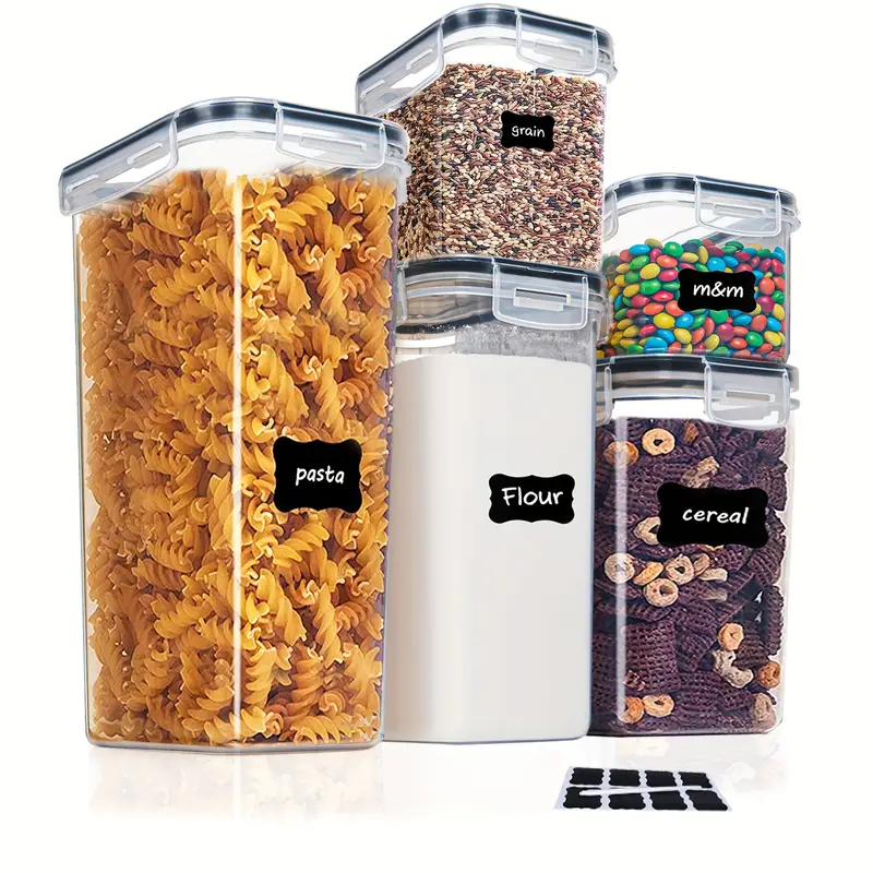 Airtight Food Storage Containers Set With Lids Bpa Free - Temu