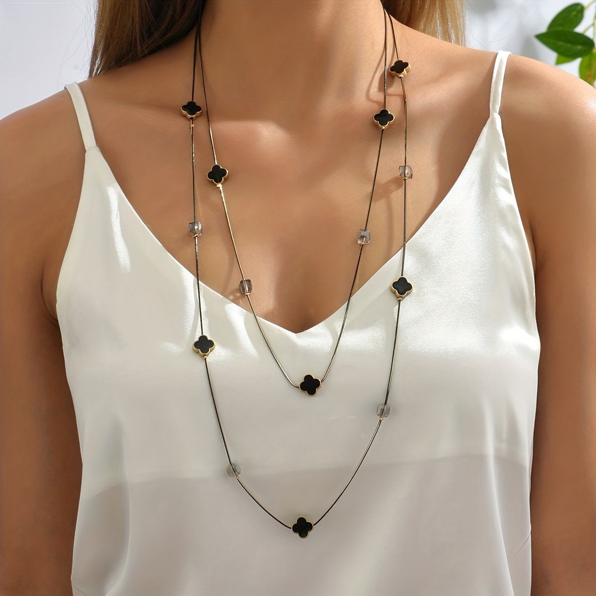 Women's Multilayer Leaf Necklace