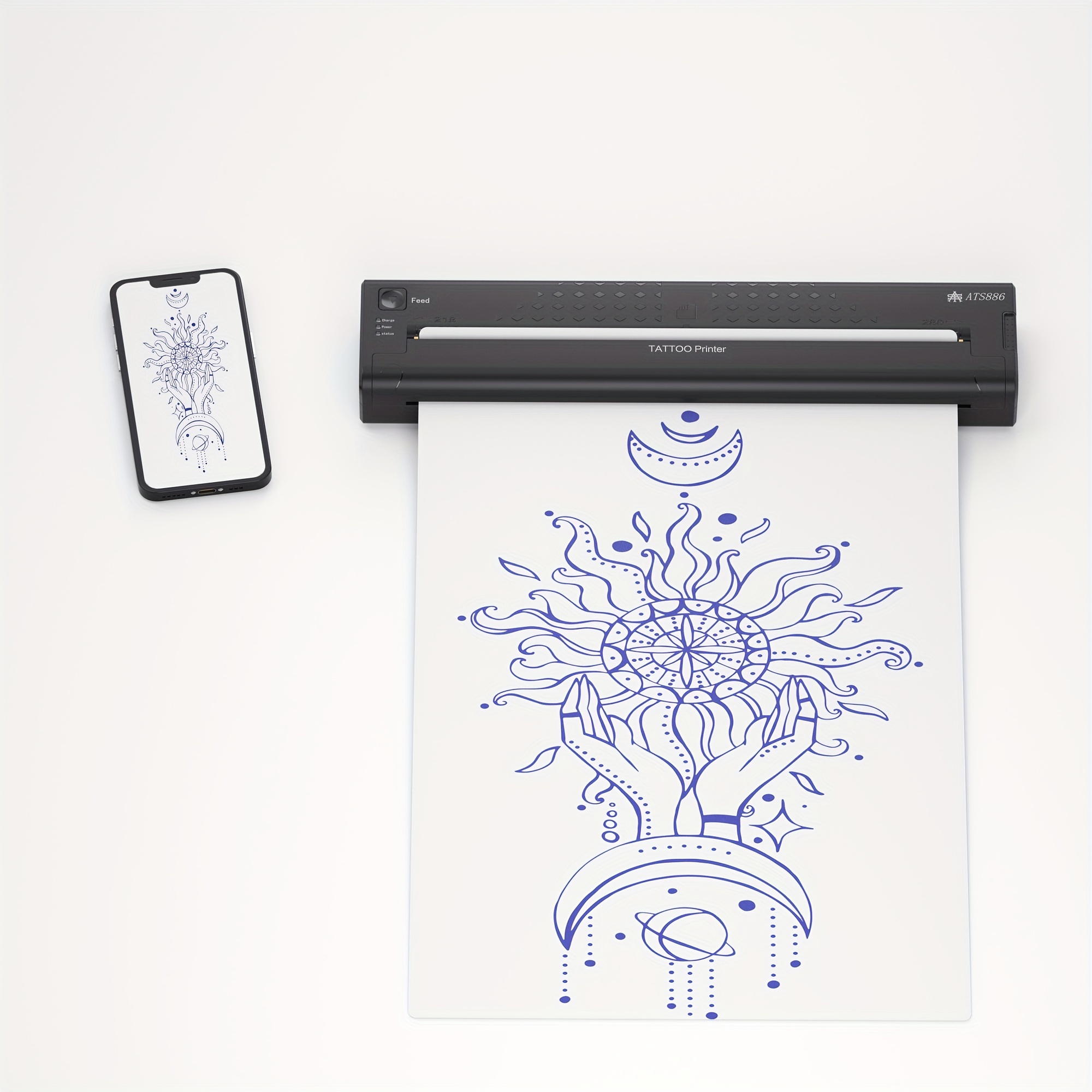 Tattoo Stencil Printer Machine - Temu