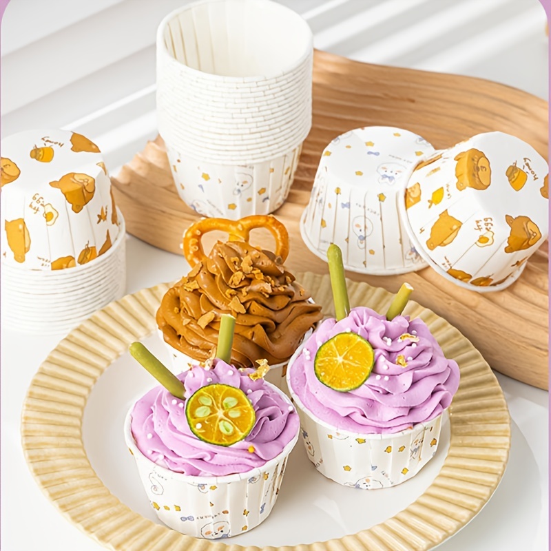 Moules à cupcakes Papier Muffin Moules en papier Moules à muffins Moules à  pâtisserie Moules à gâteaux et moules