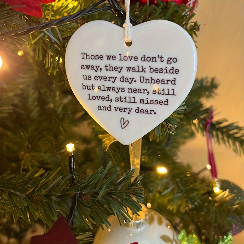 Those We Love Christmas Ornament, Bereavement Gift, Loss of Loved