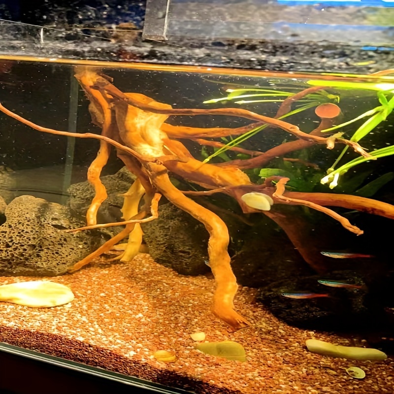 Crawling Amphibious Habitat Trees Diy Moss Tree Fish Tank - Temu