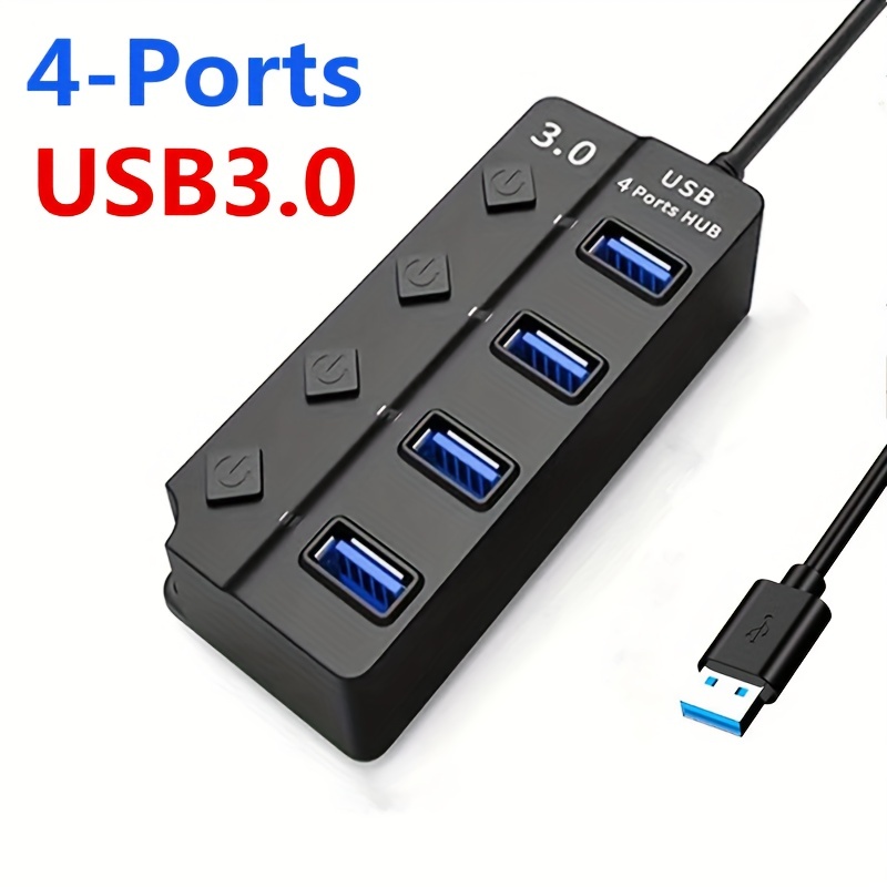 USB 3 0 Hub - 16 Ports Powered USB Hub - Desktop USB Expander Hub - up to  5Gbps