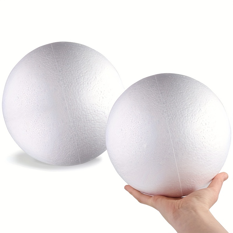 3 Inch Smooth Foam Balls for Spring Holiday, Class Crafts Making, School  Projects, and Arts and Crafts 6 Pcs 