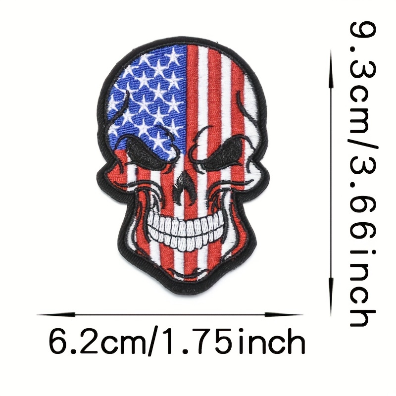 Embroidered Patches Tactical Punisher Military Patch for Clothing