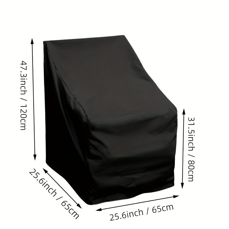 Housse de meubles de jardin avec housse de protection en tissu Oxfor 210D  imperméable coupe-vent