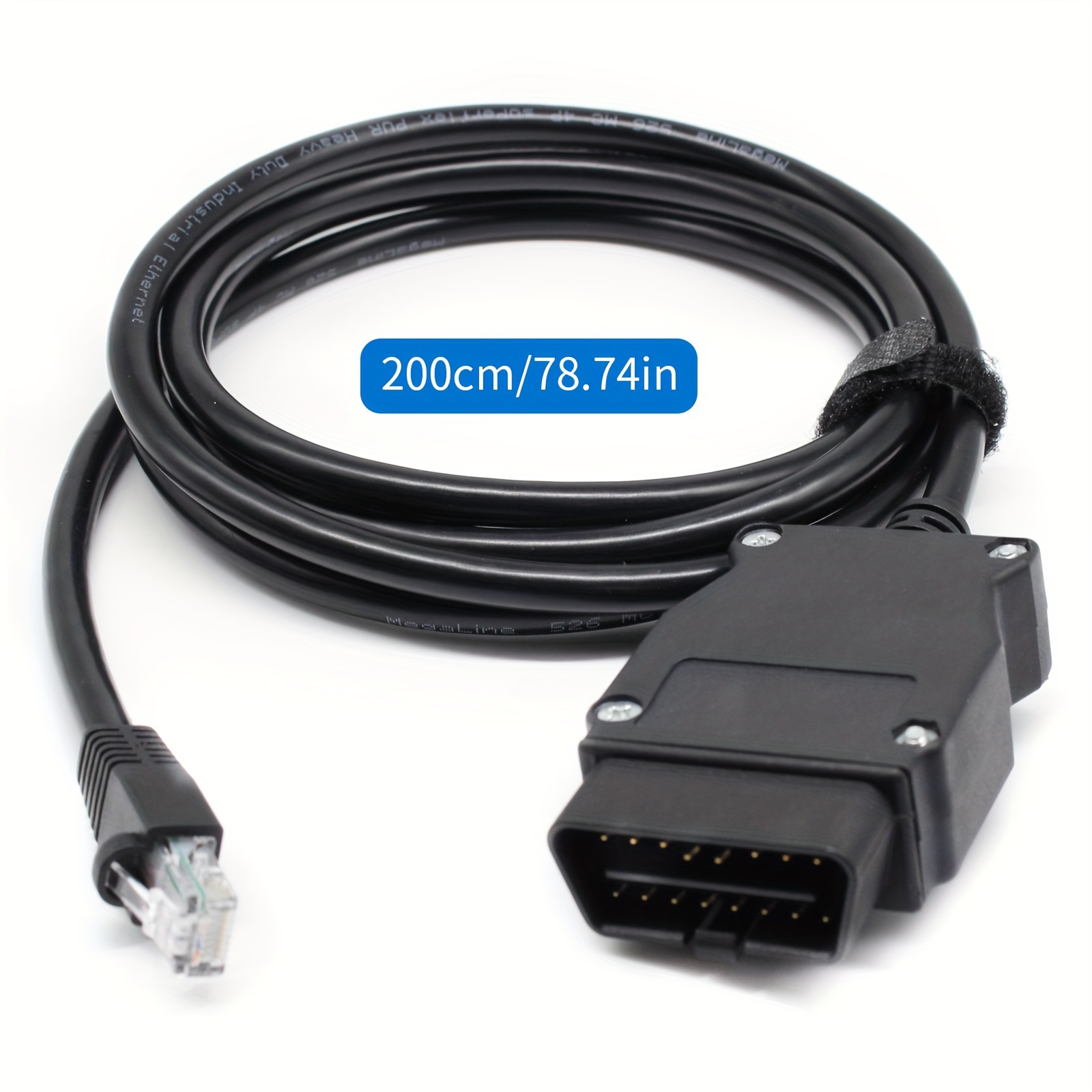 Cable Enet Obd2 Rj45 Ethernet Obd Interface Cable - Temu