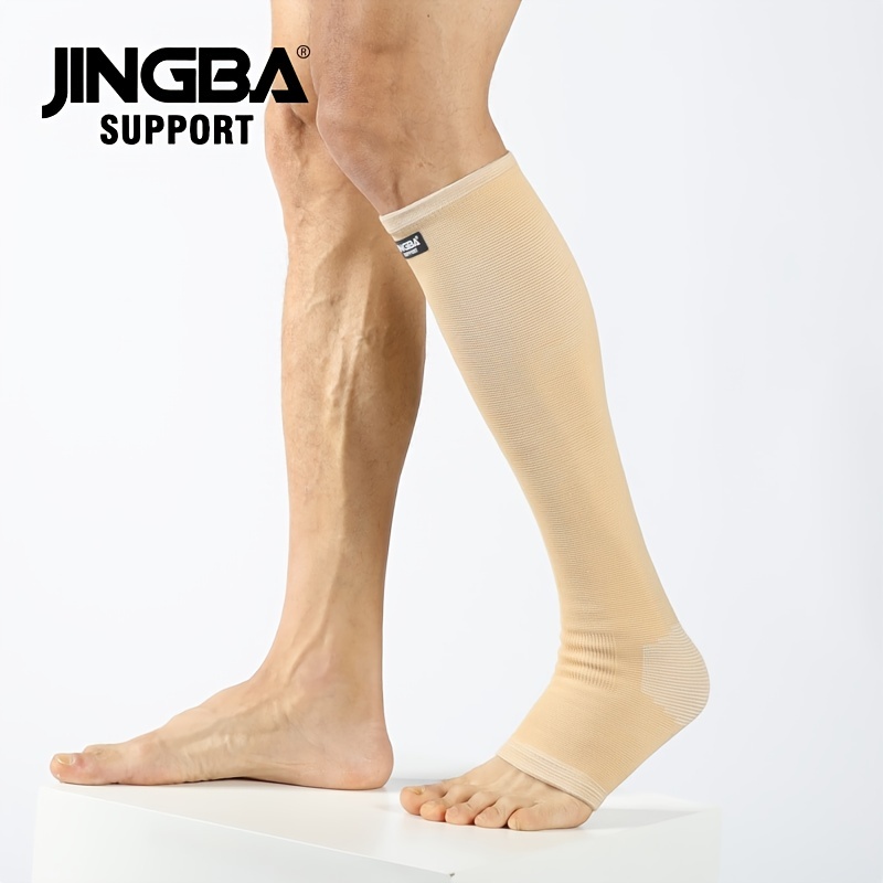 1 Pair Of Calf Sleeves High Elasticity Compression Sports - Temu