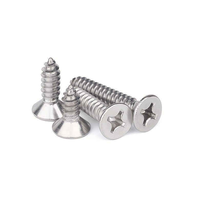 M2 Stainless Steel Phillips Countersunk Head Self Tapping - Temu