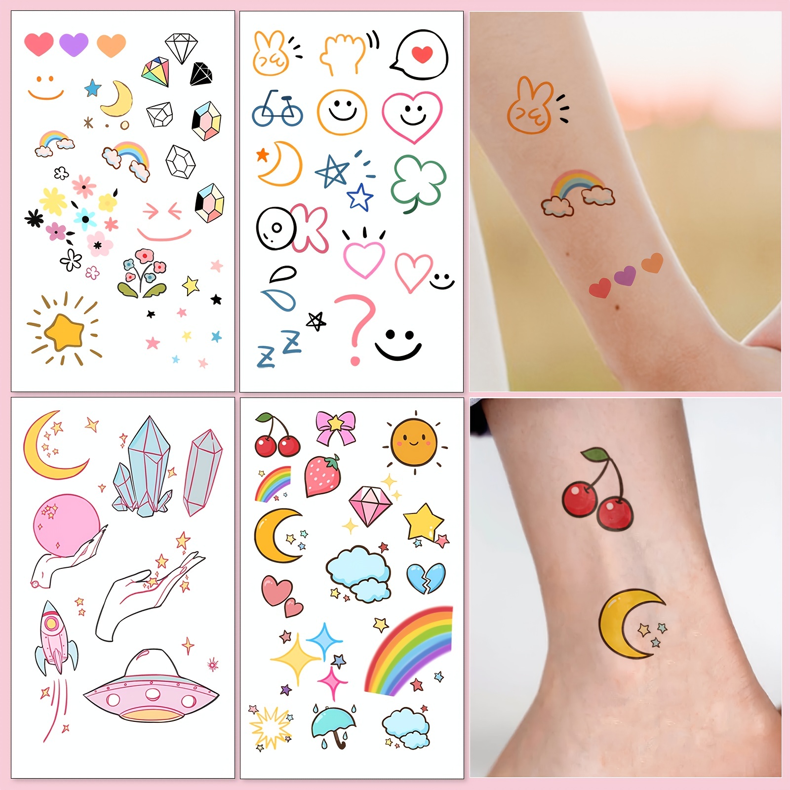 Tattoo Practice Skins with Transfer Paper - Autdor 30Pcs Tattoo Fake Skin  and Stencil Paper Kit Includes