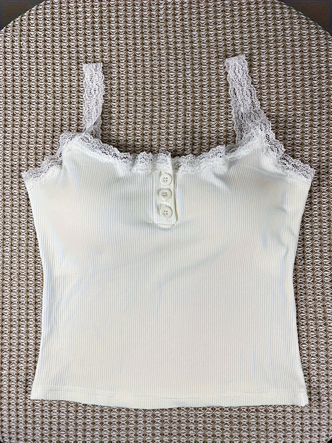 Square Neck Padded Tank Top / 方领胸垫背– D A R K A