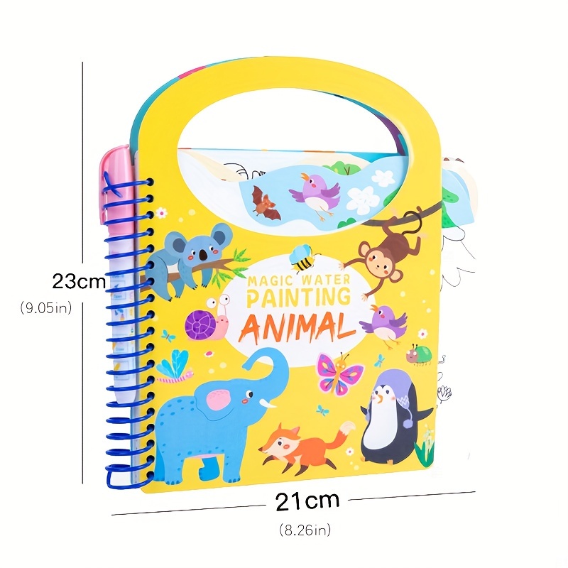 Children's DIY Magic Water Painting Book Cross-Border Magic Water Painting  Book Baby Graffiti Coloring Book Toy Water Picture Book - China Gift Toys  and Kids Toy price