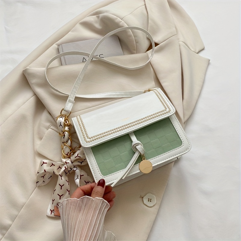 Mini Elegant Crossbody Bag, Fashion Pu Shoulder Bag, Women's