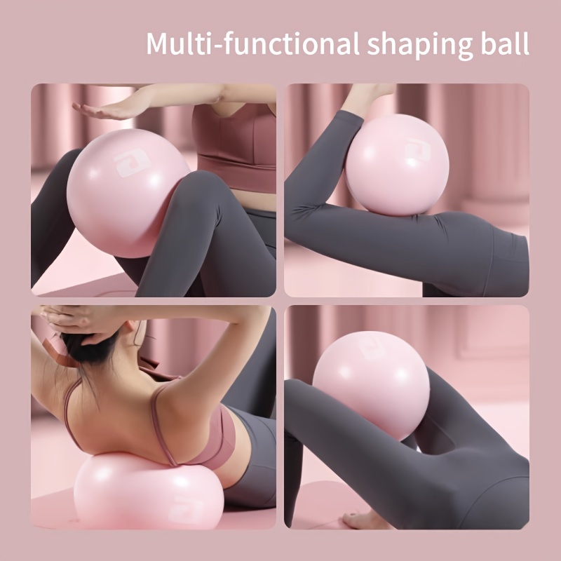 9 Inch Pilates Ball between Knees for Physical Therapy, Mini Exercise Ball  - Yog