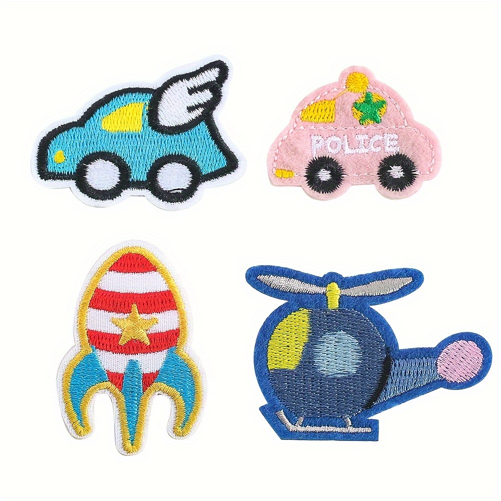 9Pcs Anime Iron On Patches for Clothing Cute Cartoon Sew On/Iron