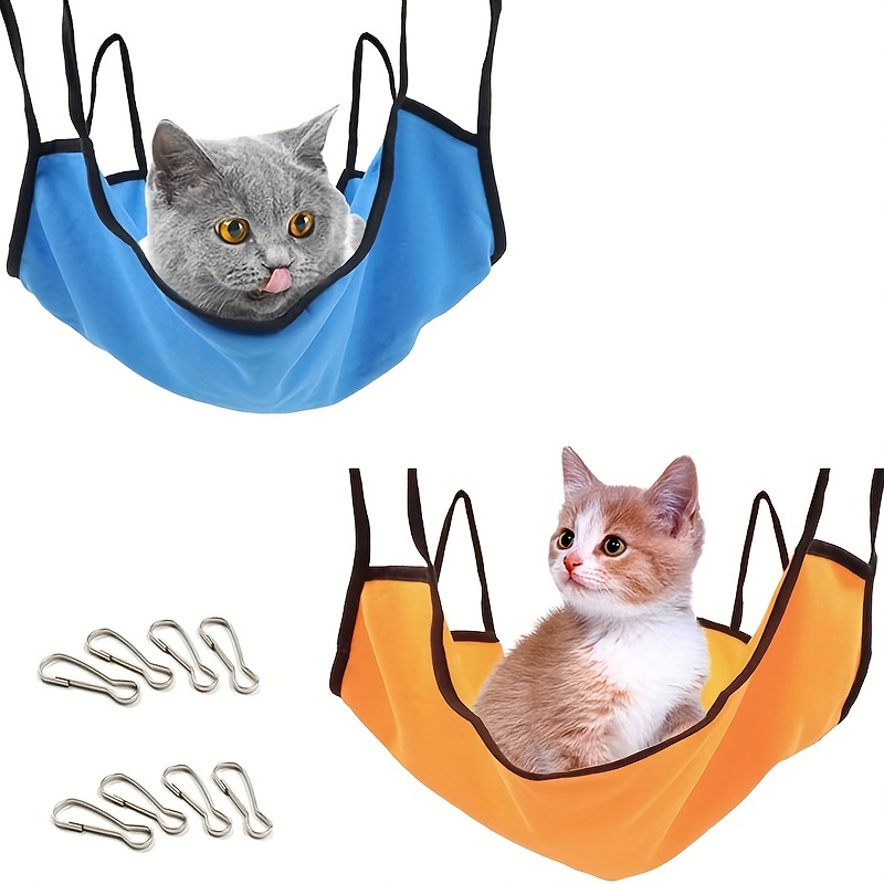 

Comfy Cat Hammock - Hanging Bed Swing For Cats, Kittens - Soft And Durable Pet Bed House - Perfect Toy And Resting Spot For Your Feline Friend