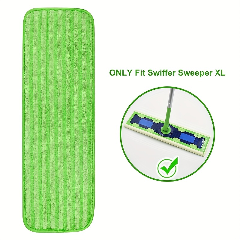 Microfibre Serpillière Recharges for Swiffer Balayeuse XL Lavable en  Machine Et