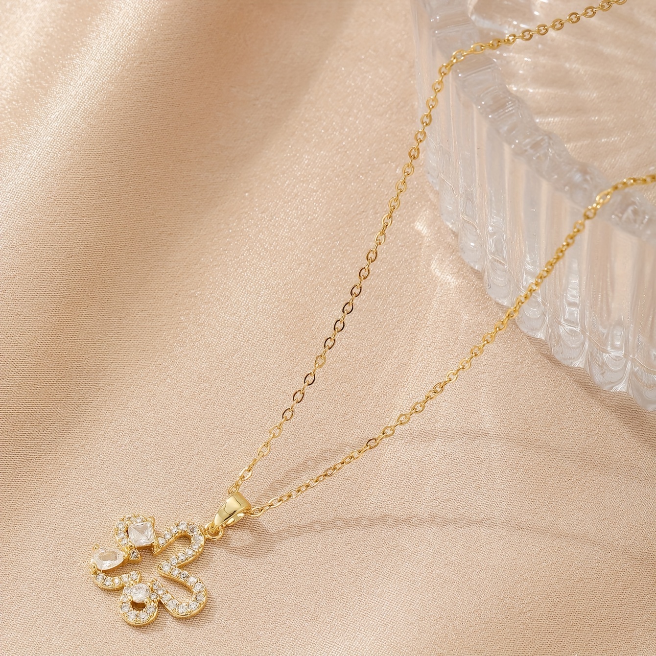 Collier Rétro Perle Verte Marbrée - 2 Grosseurs - Fermoir Doré - Occasion - C1