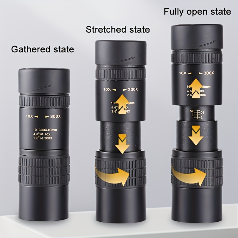HD Portable Monocular With BAK4 Prism - Bird Watching Travel Sightseeing