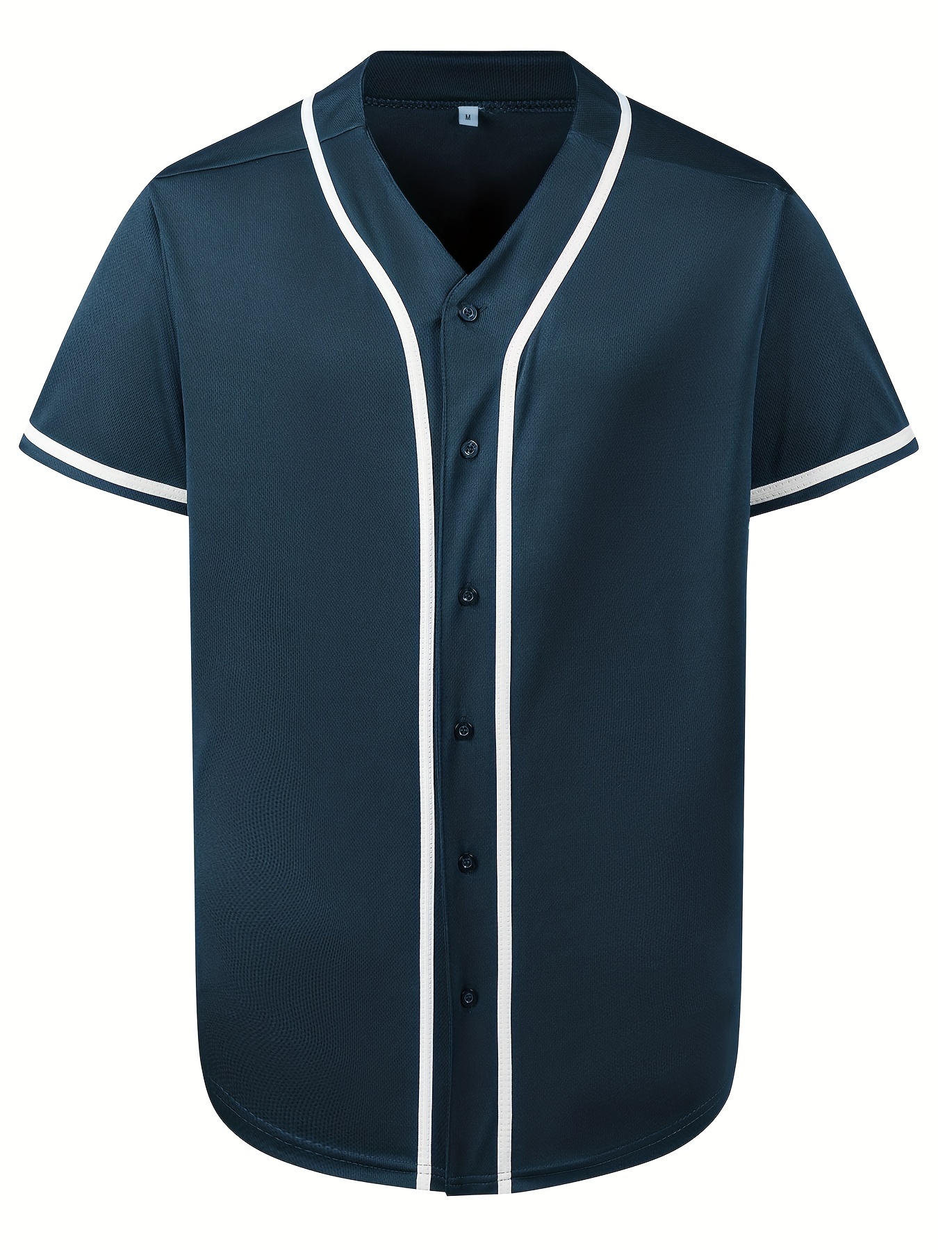 Blank Plain Hip Hop Hipster Baseball Jersey, Button Up Sport Shirt, Uniforms  For Men Women - Temu United Arab Emirates