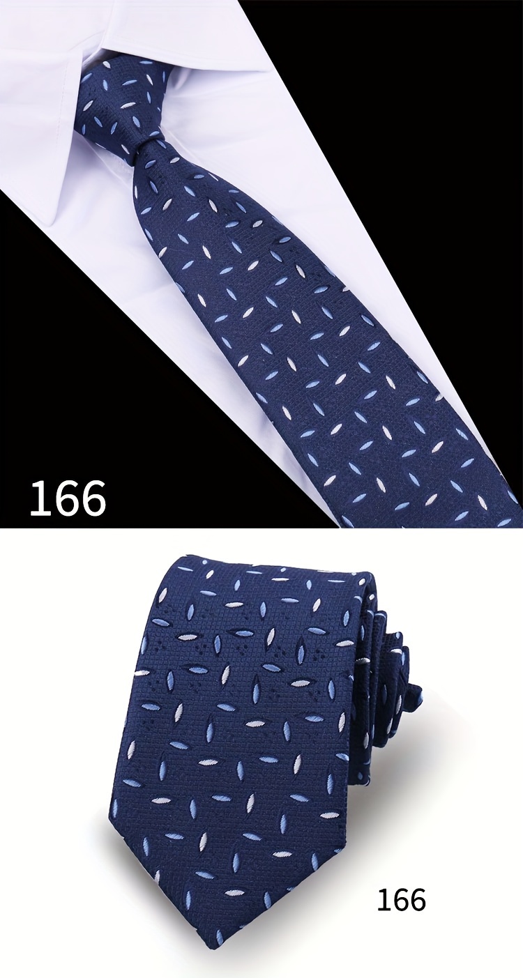 Mens Business Tie Hand Ties Formal Banquet Tie Party Meeting Classic ...