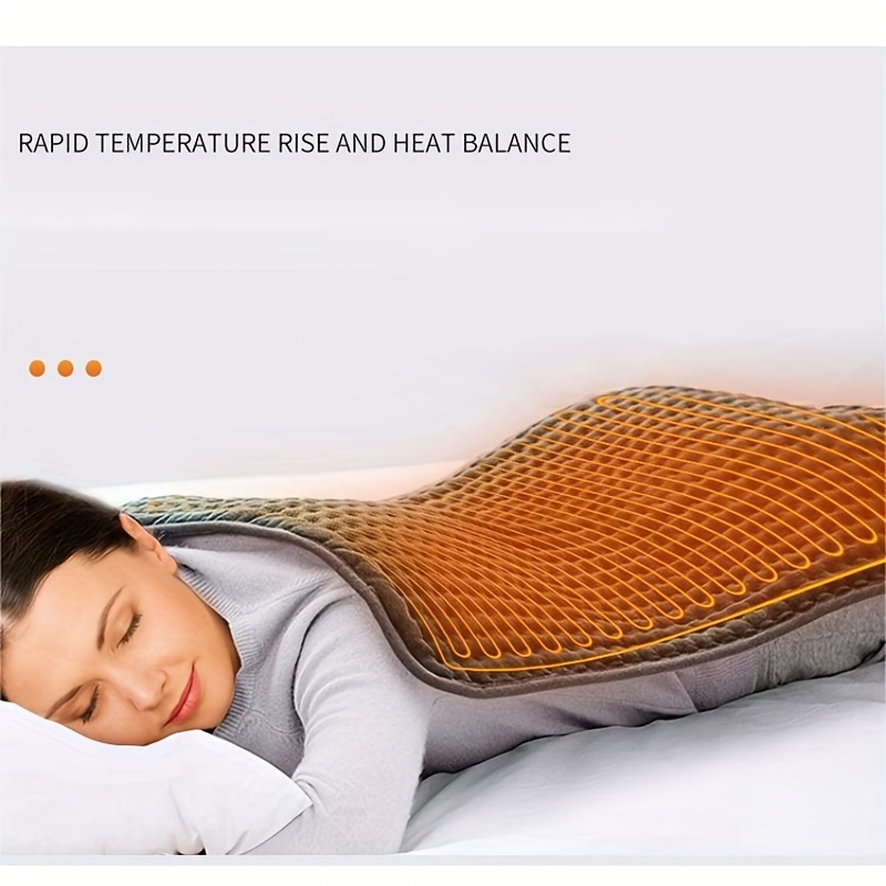 Almohadilla de calefacción para terapia de espalda, manta