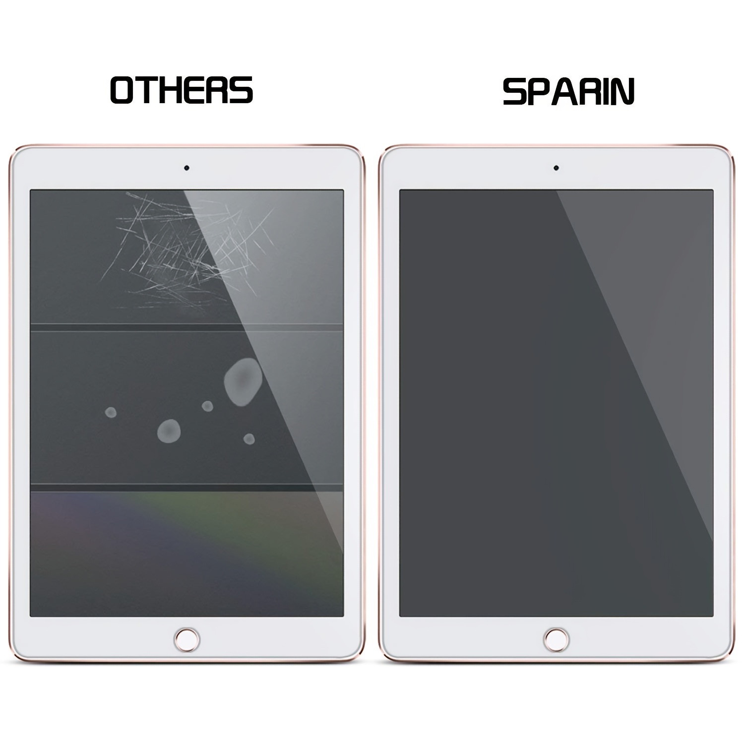 Sparin iPad Pro 9.7-inch / iPad Air / iPad Air 2 Screen Protector - Tempered