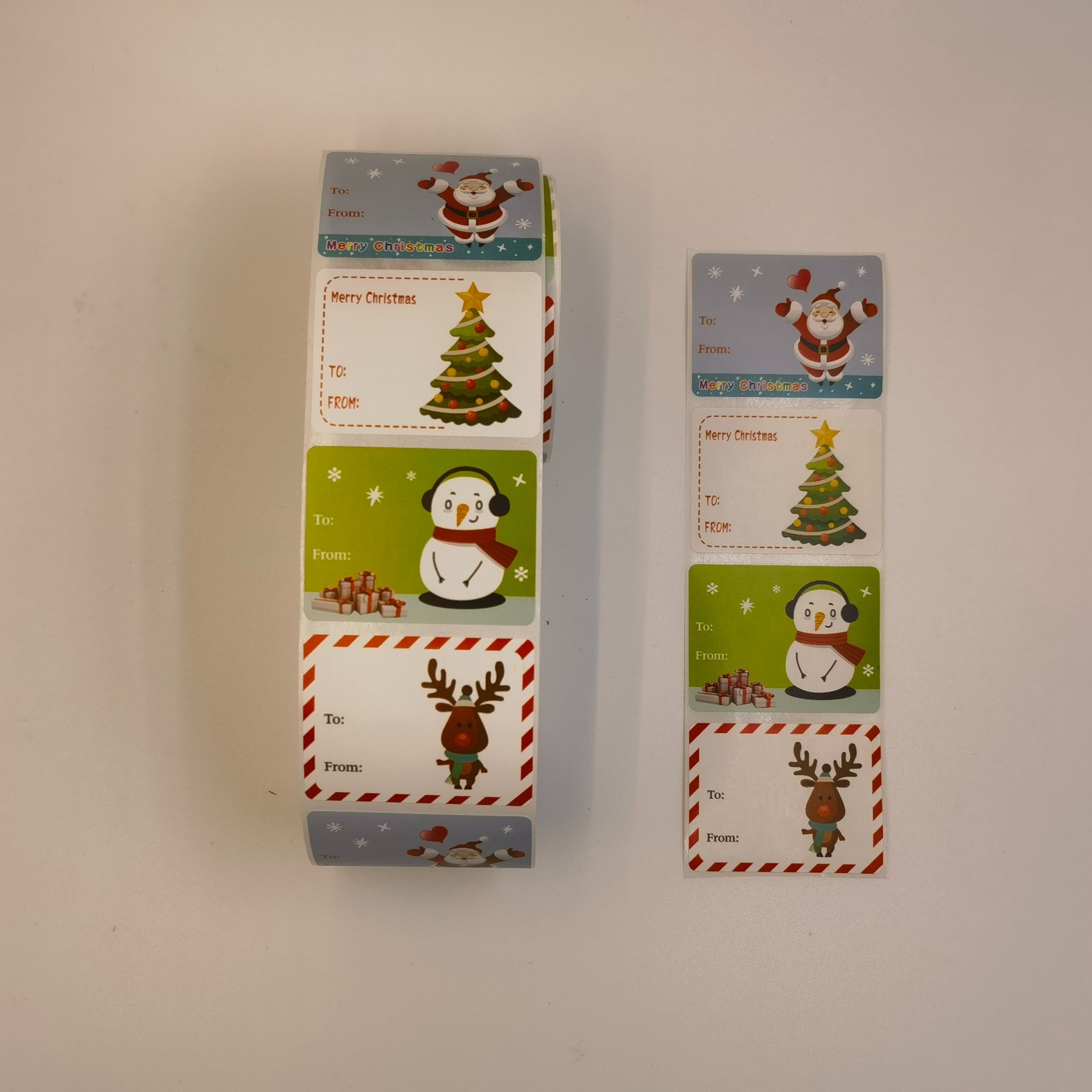 Christmas Self adhesive Gift Tags Suitable For Santa Claus - Temu