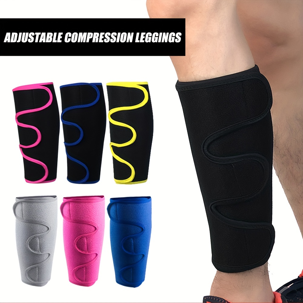 Calf Protector Adjustable Compression Knee Pad Leg Sleeve - Temu Australia
