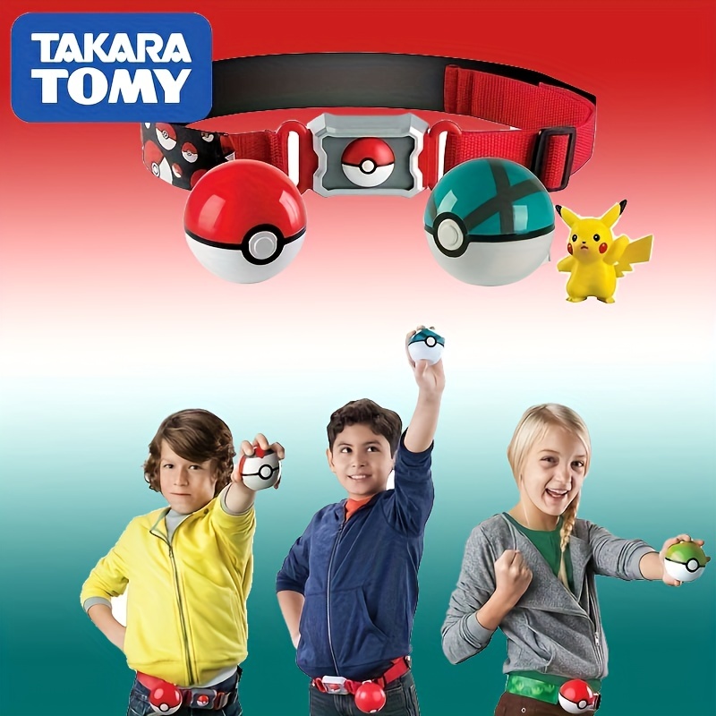 Genuine Pokemon Anime Pikachu Bulbasaur Pokeball Modelo Conjunto