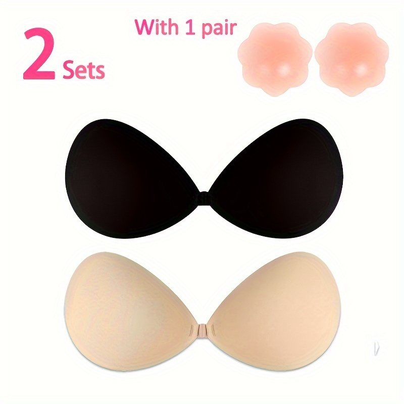 Reusable Silicone Nipple Covers Strapless Invisible Self - Temu