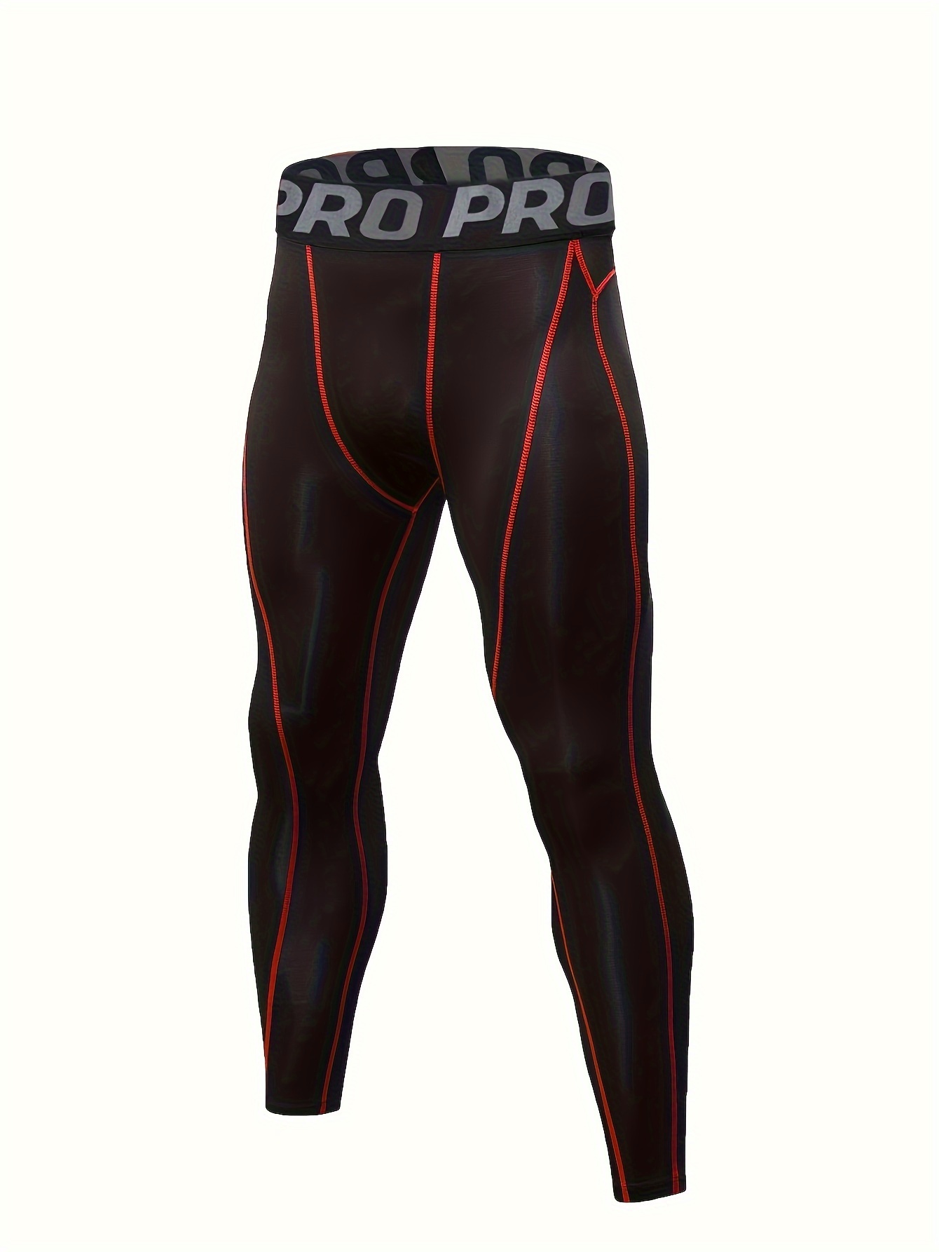 Men's Thermal Pants Tight Compression Fleeced Base Layer Men