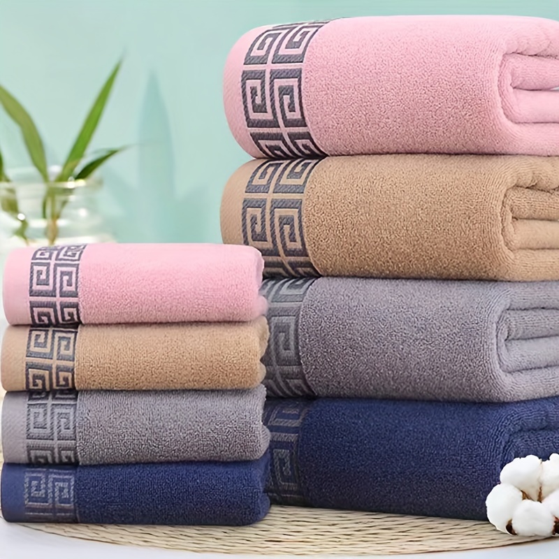 Bathroom Hand Towels,cotton Ultra Soft Highly Absorbent Hand Towel, Size  Home Bathroom Hand Towels For Bath, Hand, Face, Gym Towel - Temu