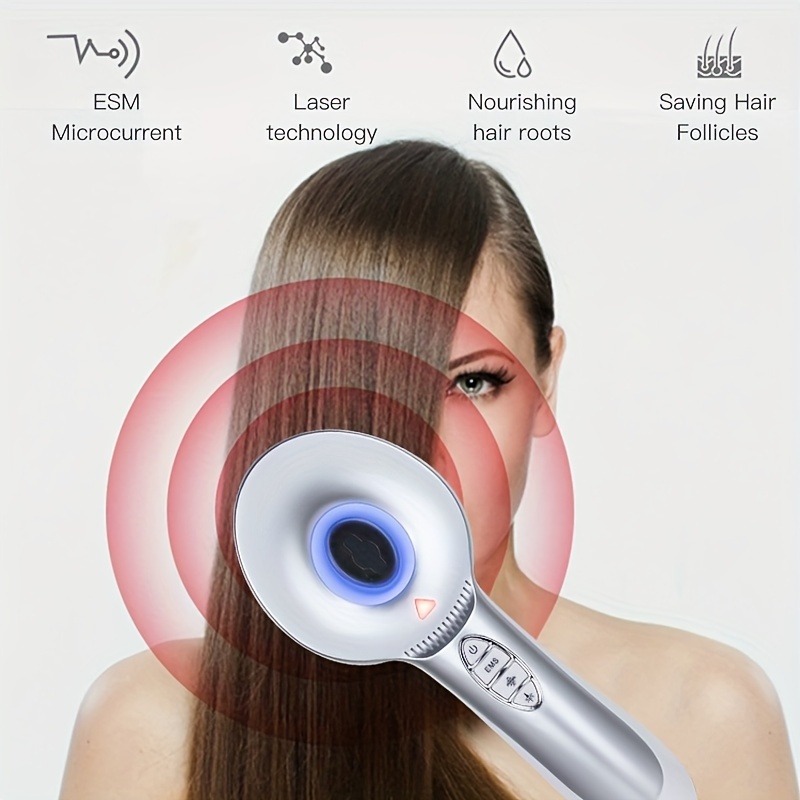 Fda Cleared Laser : Stop Hair Loss & Regrow Hair With Low Level Laser Hair  Regrowth System For Men & Women - Temu