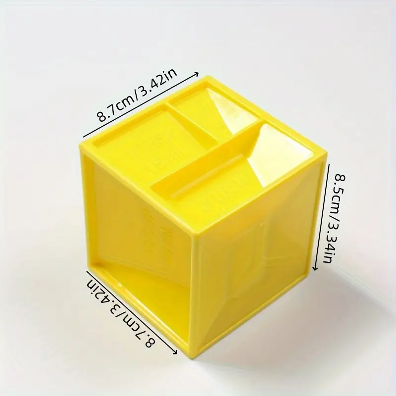 1pc, Measuring Cube For Cooking And Baking, Kitchen Multi-functional  Kitchen Measuring Container, Small Tools Measuring Cup With Scale, Cooking  Baking