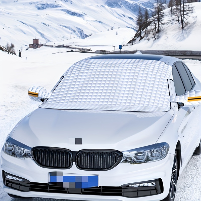 Car Snow Cover, Front Windshield Cover, Frost-proof Anti-freeze